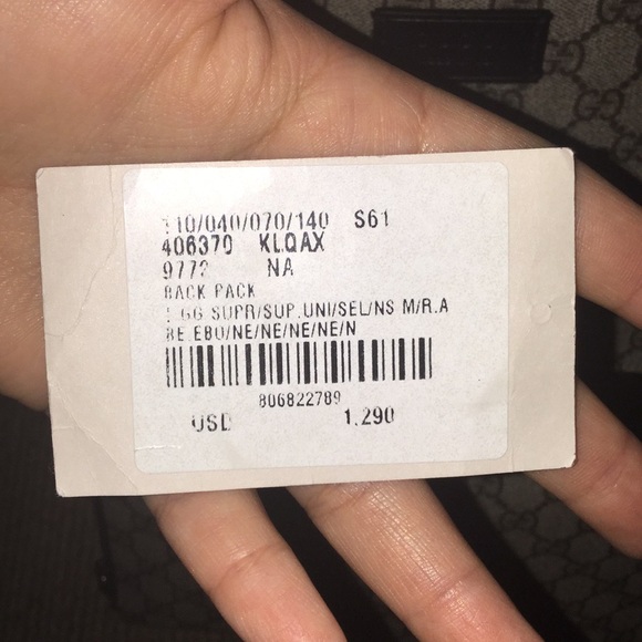 Gucci backpack - Picture 5 of 5